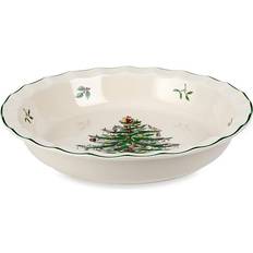 Spode Christmas Tree Sculpted Pie Dish 27.3 cm