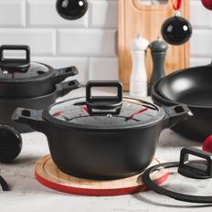 Ambition Cookware Sets Ambition Pot with temperature Cookware Set with lid