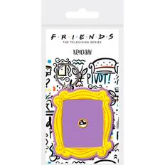 Friends Rubber Frame Key Ring Multicolor