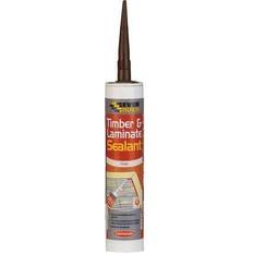 EverBuild Pine Timber & Laminate Adhesive Sealant Flexible Gap Filler 1pcs