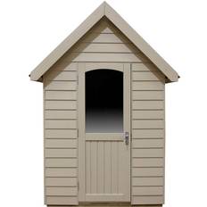 Forest Garden Overlap Retreat 8x5 Shed Cream (Building Area )
