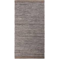 Rug Solid 75x200cm Wood Bomulls