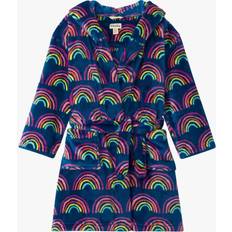 Hatley Kids' Rainbow Dreams Fleece Robe