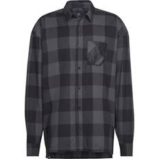 Adidas Men Shirts adidas Five Ten Brand Of The Brave Flannel Shirt - Grey Six/Black