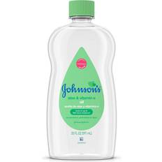 Johnson's Baby Care Johnson's 20 Oz. Aloe And Vitamin E Baby Oil Clear/lime Clear 20 Oz