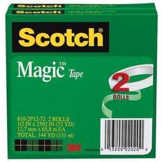 Scotch Magic Invisible Tape Refill, yds, 2 Quill