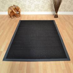 Asiatic Carpets Sisal Black, Grey