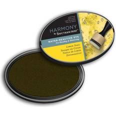 Yellow Watercolour Paper Spectrum Noir Harmony Water Reactive Ink Pad-Lemon Tonic