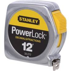 Stanley Mylar Polyester Single Side Measuring Tape, 12 ft W Blade, Inch/Decimal Quill Measurement Tape