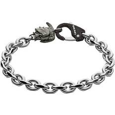 Diesel Bracelet - Silver/Black