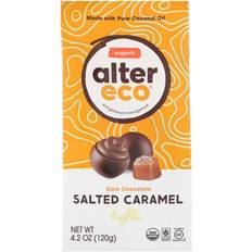 Alter Eco Organic Caramel Truffles Dark Chocolate 10 Wrapped Truffles