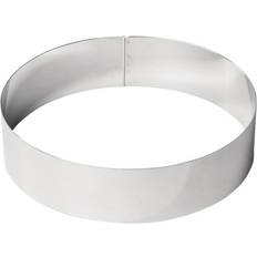 De Buyer Stainless Steel Mousse Pastry Ring 24 cm