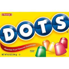 Tootsie Dots Assorted Fruit Gumdrops Candy 184g 1pack