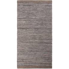 Rug Solid 75x300cm Brown