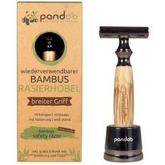 Pandoo Barberskraber Med Kraftigt Bambus Skaft