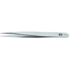 C.K T2343 Precision Tweezer Fine Tips Straight 130mm