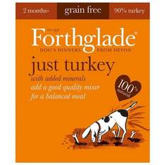 Forthglade Just Grain-Free Natural Wet Dog Food Just Turkey Saver