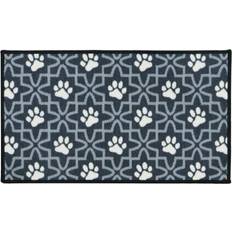 JVL Machine Washable Pet Mat 40 70cm, Lattice Paws