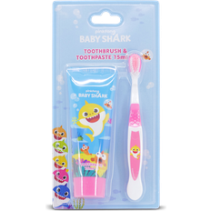 Baby Shark Toothbrush & Toothpaste Set 75ml For Kids & Children