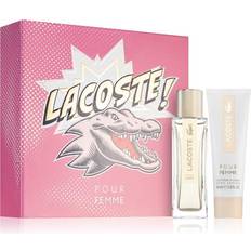 Lacoste Women Gift Boxes Lacoste Pour Femme Gift Set EdP 50ml + Body Lotion 50ml