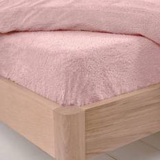 Brentfords Teddy Fitted Bed Sheet Pink (190x137cm)