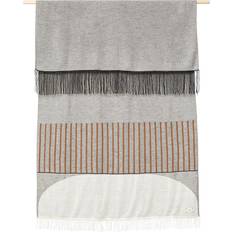 Form & Refine Aymara Plaid Pattern Blankets Grey, Beige