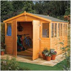 Rowlinson Sheds 9x6 Apex Tongue & groove Wooden Workshop (Building Area )