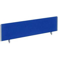 Blue Desk Divider Screens Impulse Straight Screen 1400mm