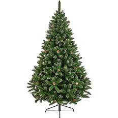 Premier Decorations Rocky Mountain Pine Green Christmas Tree 210cm