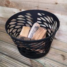 Koopman 39cm Outdoor Garden Fire Pit Basket Burner Bowl