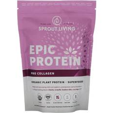 Living, Epic Protein, Organic Plant Protein + Superfoods, Pro Collagen, 0.8