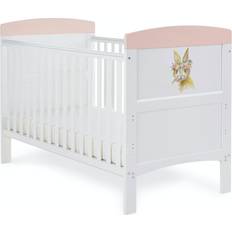 OBaby Grace Inspire Cot Bed Watercolour Rabbit