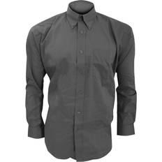 Kustom Kit Men's Long Sleeve Corporate Oxford Shirt