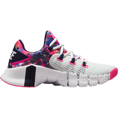 Nike 41 ⅓ - Women Gym & Training Shoes Nike Free Metcon 4 W - Summit White/Hyper Pink/White/Blackened Blue