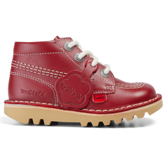 Kickers Infant Kick Hi Zip - Red