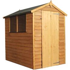 Outbuildings Mercia Garden Products 6 X 4 Ft Overlap Apex Shed (Building Area )