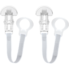 Best Pacifier Holders Mam Double Pack Clip Grey