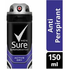 Sure Men - Sprays Deodorants Sure For Men Active Dry Anti-Perspirant Spray wilko 150ml