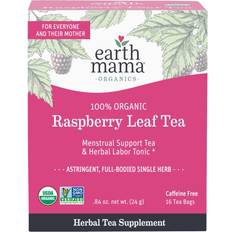 Earth Mama 100 % Raspberry Leaf Tea Caffeine