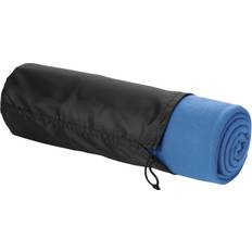 Bullet Huggy Blanket And Pouch (Pack of 2) (150 x 120 cm) (Process Blue)