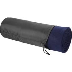 Bullet Huggy Blanket And Pouch (Pack of 2) (150 x 120 cm) (Navy)