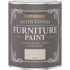 Rust-Oleum Satin Finish Paint Hessian 750Ml Wood Paint Yellow 0.75L