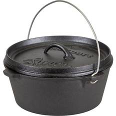 Stansport Pre-Seasoned Cast Iron with lid 3.785 L 26.7 cm