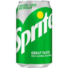 Fizzy Drinks Sprite Zero Sugar Free Cans 24x330ml