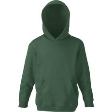 Fruit of the Loom Kids Unisex Classic 80/20 Hoodie (5-6) (Bottle Green)