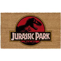 SD Toys Jurassic Park logotyp dörrmatta White cm