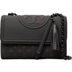 Tory Burch Fleming Matte Convertible Shoulder Bag - Black