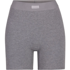 SKIMS Soft Lounge Boxer - Heather Grey