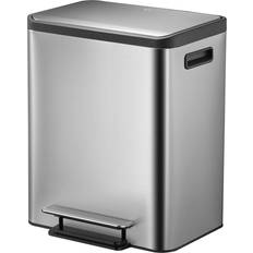 Eko Ecocasa 15/15 Steel Recycling Pedal Bin