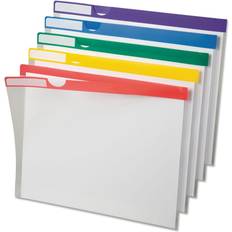 Pendaflex Clear Poly Index Folders, Letter